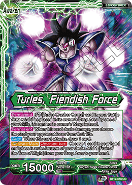 BT12-056 - Turles // Turles, Fiendish Force