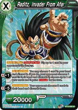 BT12-058 - Raditz, Invader From Afar