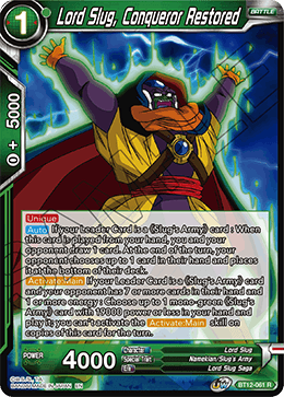 BT12-061 - Lord Slug, Conqueror Restored