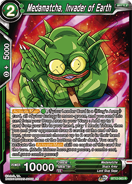 BT12-063 - Medamatcha, Invader of Earth