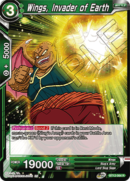 BT12-064 - Wings, Invader of Earth