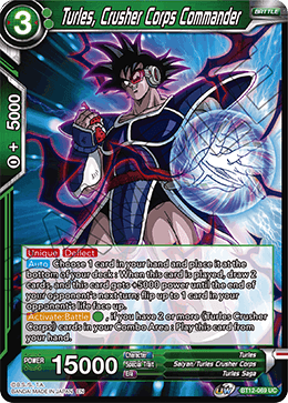 BT12-069 - Turles, Crusher Corps Commander