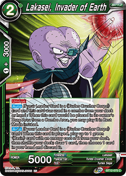 BT12-075 - Lakasei, Invader of Earth