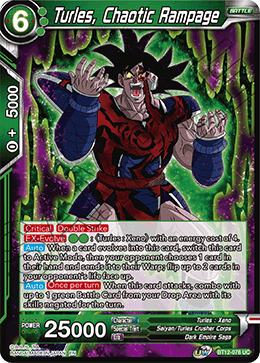 BT12-078 - Turles, Chaotic Rampage