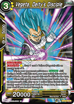 BT12-092 - Vegeta, Deity's Disciple