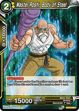 BT12-096 - Master Roshi, Body of Steel