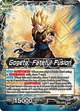 BT12-122 - Son Goku & Vegeta // Gogeta, Fateful Fusion