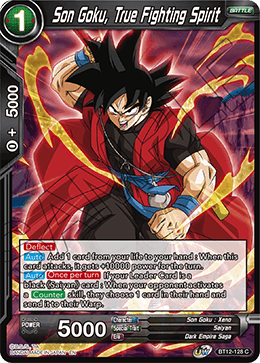 BT12-128 - Son Goku, True Fighting Spirit