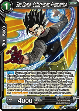 BT12-130 - Son Gohan, Catastrophic Premonition