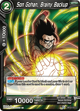 BT12-131 - Son Gohan, Brainy Backup