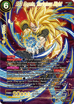 BT12-136 - SS3 Gogeta, Marvelous Might (SPR)