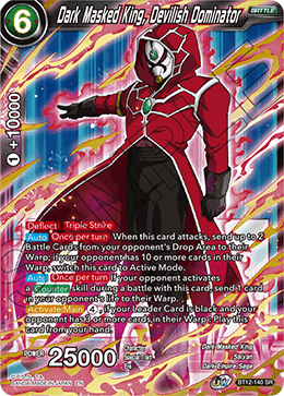 BT12-140 - Dark Masked King, Devilish Dominator