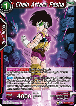 BT13-007 - Chain Attack Fasha