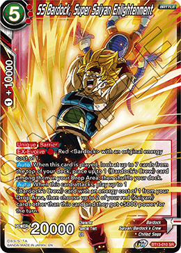 BT13-010	- SS Bardock, Super Saiyan Enlightenment