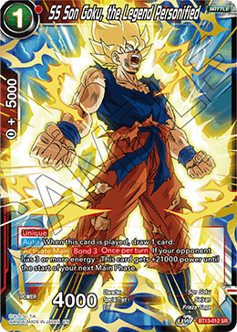 BT13-012	- SS Son Goku, the Legend Personified