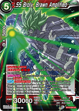 BT13-024	SS - Broly, Brawn Amplified