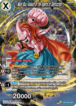 BT13-034	- Majin Buu, Assault of the Agents of Destruction