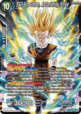 BT13-036	- SS2 Son Gohan, Astonishing Strike