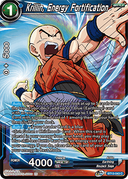 BT13-043	- Krillin, Energy Fortification