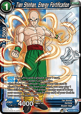 BT13-045	- Tien Shinhan, Energy Fortification