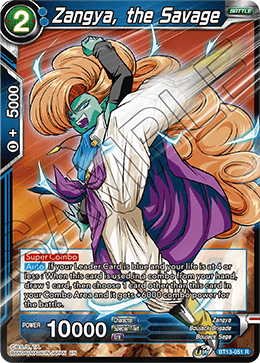 BT13-051	- Zangya, the Savage