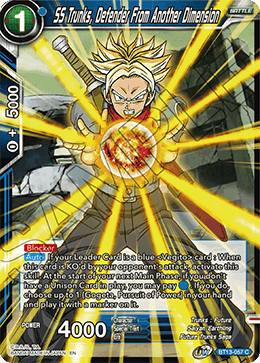 BT13-057	- SS Trunks, Defender From Another Dimension