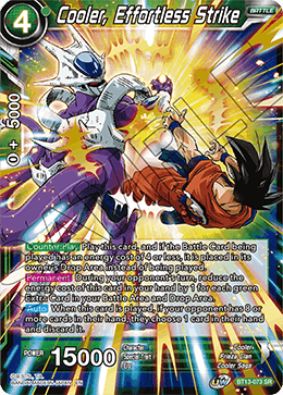 BT13-073	- Cooler, Effortless Strike