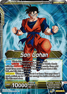 BT13-091	- Son Gohan // SS Son Gohan, Hope of the Resistance