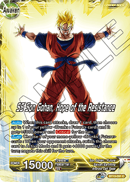 BT13-091	- Son Gohan // SS Son Gohan, Hope of the Resistance