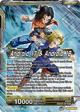 BT13-092	- Android 17 & Android 18 // Android 17 & Android 18, Harbingers of Calamity