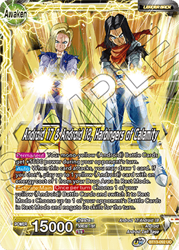 BT13-092	- Android 17 & Android 18 // Android 17 & Android 18, Harbingers of Calamity