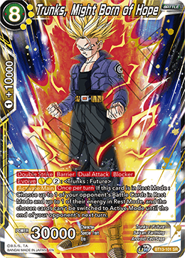 BT13-101	- Trunks, Might Born of Hope