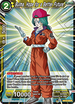 BT13-105	- Bulma, Hope for a Better Future