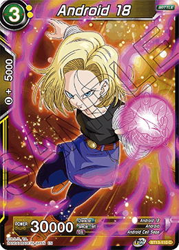 BT13-110	- Android 18