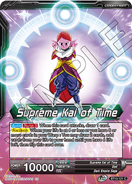 BT13-121	- Supreme Kai of Time // Supreme Kai of Time, the Chronokeeper