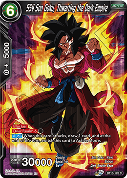 BT13-126	- SS4 Son Goku, Thwarting the Dark Empire