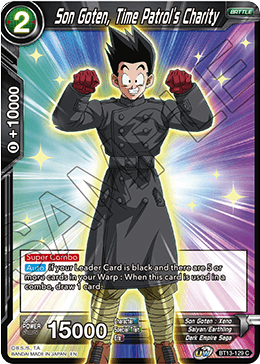 BT13-129	- Son Goten, Time Patrol's Charity