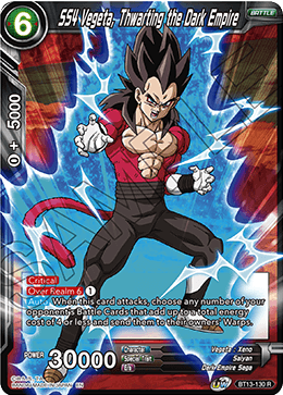 BT13-130	- SS4 Vegeta, Thwarting the Dark Empire