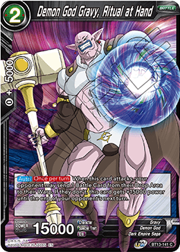 BT13-141	- Demon God Gravy, Ritual at Hand