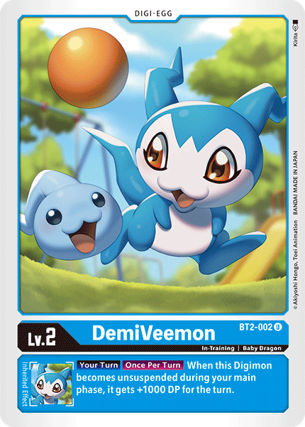 (BT02-002) - DemiVeemon