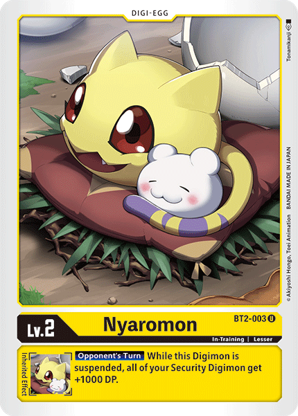 (BT02-003) - Nyaromon