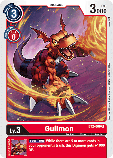 (BT02-009) - Guilmon