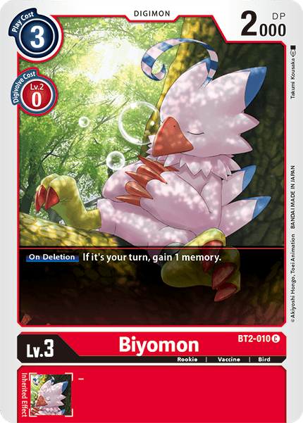 (BT02-010) - Biyomon