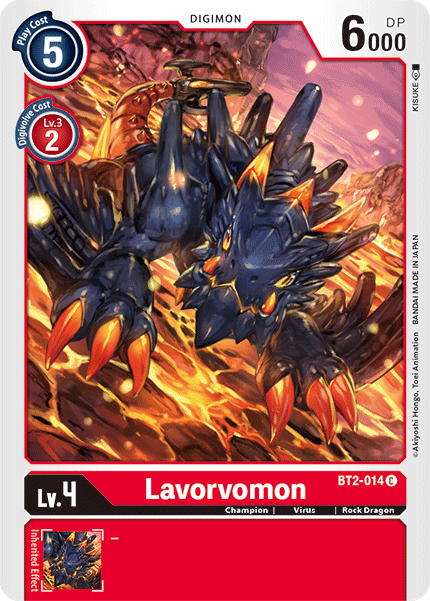 (BT02-014) - Lavorvomon