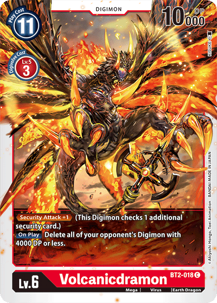 (BT02-018) - Volcanicdramon