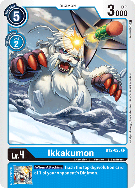 (BT02-025) - Ikkakumon