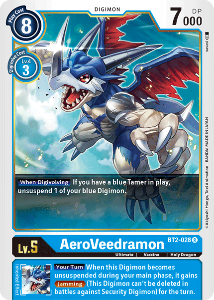 (BT02-028) - AeroVeedramon