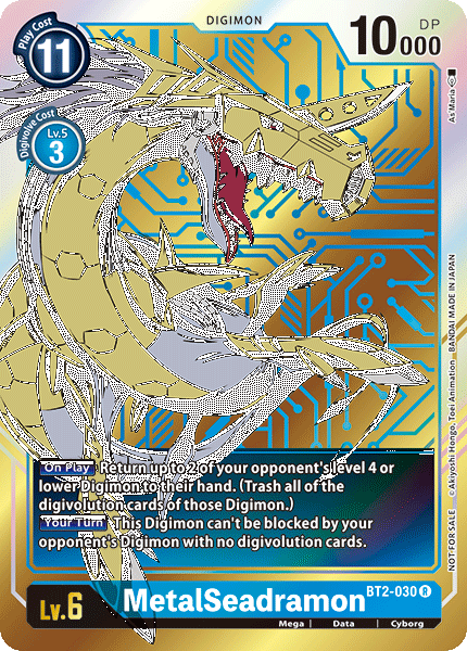 (BT02-030) - MetalSeadramon (Alt Art)