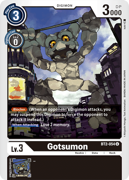 (BT02-054) - Gotsumon