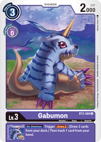 (BT02-069) - Gabumon